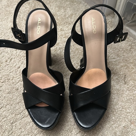 Aldo Camelia Ankle strap heeled sandal - Platform - Picture 2 of 5